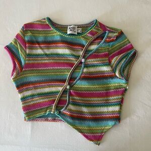 Princess Polly - Multicolor Striped Knit Top
